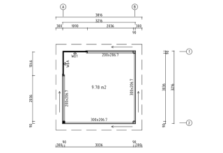 De Hoeve Tuinkamer Hilversum 44 F | 371cm x 371cm