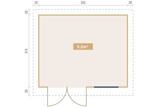 De Hoeve Tuinberging Dieren 28 | 3.4 x 2.8 m