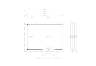 De Hoeve Tuinkamer Doetinchem 28 A | 4,8 x 3,6 m