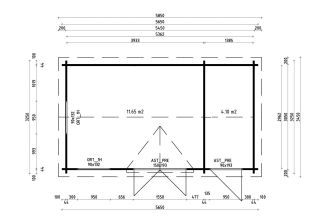 De Hoeve Clockhouse Tuinkamer Venlo 70 | 530cm x 373cm 