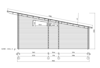 De Hoeve Houten Vakantiehuis Viken 70 | 1026cm x 920cm