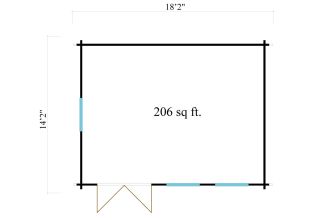 De Hoeve tuinhuis Bryne 70 A | 514cm x 394cm