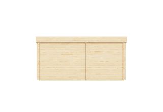 NIEUW! De Hoeve tuinhuis met saunacabine model Oijen 70 | 6 x 5,4 m