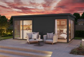 Lasita Maja Tuinhuis Domeo 3 Carbongrey/Anthracite