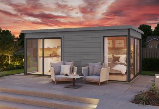 Lasita Maja Tuinhuis Domeo 3 Lightgrey/Anthracite