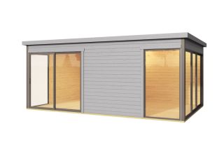 Lasita Maja Tuinhuis Domeo 3 Lightgrey/Anthracite