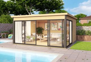 Lasita Maja Tuinhuis Domeo 5 onbehandeld