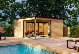 Lasita Maja Tuinhuis Domeo 6 Loggia onbehandeld