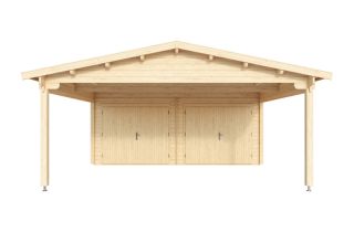 De Hoeve dubbele garage/carport Askim 70 | 1020cm x 575cm