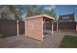 Douglas Overkapping 300x300cm | Platdak