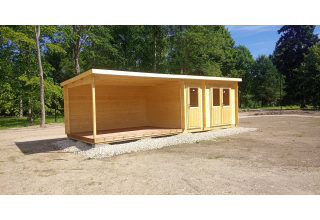 De Hoeve Tuinatelier Heijen 28 D | 7,6x2,8m 28 mm