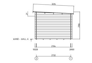  De Hoeve Tuinhuis Ferwert 270x380 cm