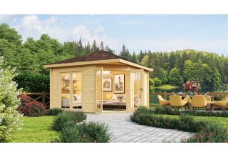 Tuinhuis Vijf Hoekig Winsum70 B | 3,8 x 3,8 m