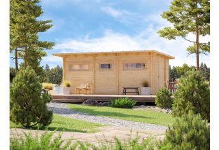 De Hoeve Saunacabine Boden 70 B | 636cm x 298cm 