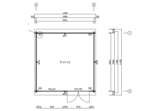 De Hoeve Tuinberging Elst 28 G | 4,2 x 4,5 m