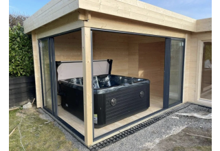 Gardenhouse24 Buitenverblijf Alu Quinta 70mm | 680x480cm