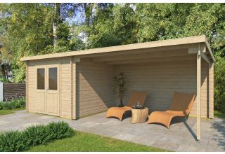 De Hoeve Blokhut Geldermalsen 28 B | 670x280 cm