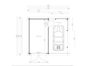 De Hoeve Garage Albrandswaard 44 | 5,98 x 5,38 m
