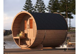 De Hoeve VAT SAUNA Frey | Ø 200 cm x 250 cm
