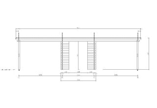 De Hoeve Carport Zegveld 70 | 911cm x 572cm