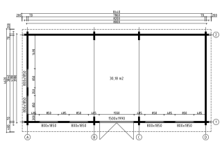 De Hoeve Tuinkamer Heemstede 70 A | 844 x 462 cm