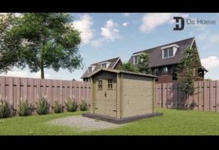 De Hoeve Tuinkamer Hellendoorn ALU  B 44 | 840 x 440 cm