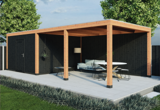 De Hoeve Pro-line Buitenverblijf 845x370cm 