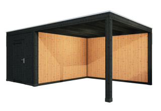 De Hoeve Pro-line Buitenverblijf 610x370cm 