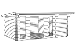 De Hoeve tuinkamer Lunteren 44 J | 4,6 x 6,3 m