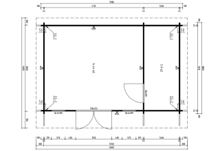 De Hoeve tuinkamer Lunteren 44 J | 4,6 x 6,3 m