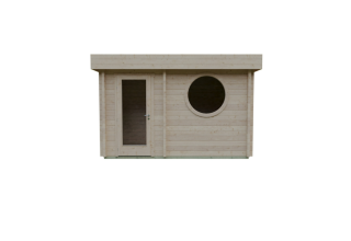 De Hoeve Sauna Met Kleedkamer Oslo 70 | 382cm x 235cm