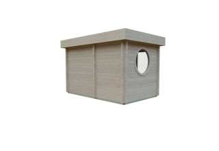 De Hoeve Sauna Met Kleedkamer Oslo 70 | 382cm x 235cm