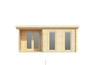 Houten Tuinhuis kantoor Gennep 44 | 5,6 m x 4,2 m