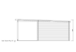 De Hoeve tuinhuis met Terras Rhoon 70 | 6 m x 6.8 m