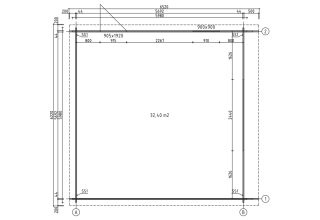 De Hoeve Garage Wolvega 70 | 578 X 578cm