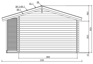 De Hoeve Tuinkamer Kalundborg 44 B | 630cm x 380cm