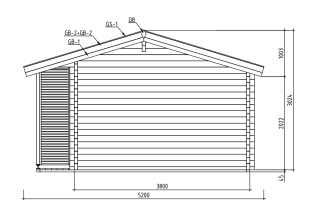 De Hoeve Tuinkamer Kalundborg 70B | 742cm x 510cm