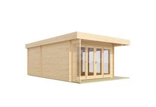 De Hoeve tuinlounge model met opberger Kapelle 70 | 6,5 x 4,0 m 70 mm