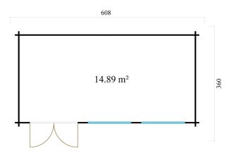 De Hoeve mancave 70 A | 6.1 x 3.6 m