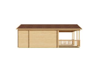 De Hoeve Recreatieblokhut Hamar 44 B | 7,45 x 4,75 m