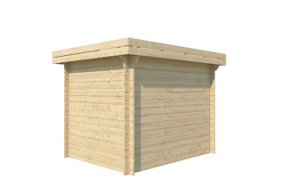 De Hoeve gereedschapsschuur met dubbele deur model Rijssen 28 A | 2,5 x 1,9 m - 28 mm