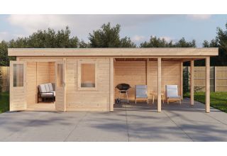 Lugarde Select Modern Tuinhuis Amstelveen - Onbehandeld