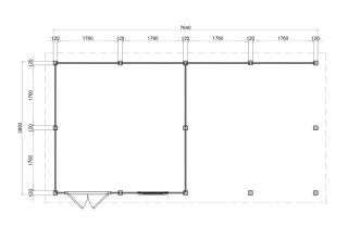Lugarde Select Modern Tuinhuis Amstelveen - Onbehandeld