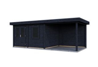 Lugarde Select Modern Tuinhuis Emmen - Zwart Geïmpregneerd