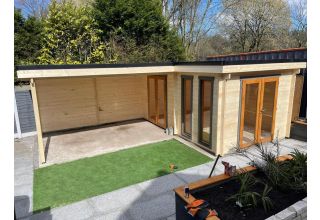 De Hoeve luxe tuinbijgebouw Ezinge 70 | 6,8 x 4,8 m 70 mm