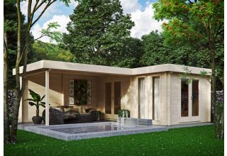 De Hoeve luxe tuinbijgebouw Ezinge 70 | 6,8 x 4,8 m 70 mm