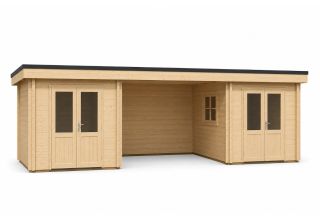 De Hoeve Maatwerk Blokhut Blackwell 870x320cm