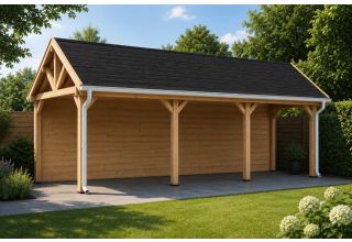 De Hoeve Maatwerk Blokhut Glenstone 900x400cm