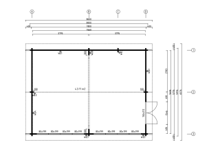De Hoeve Natuurlijke Sportkamer Viborg 44| 780cm x 578cm