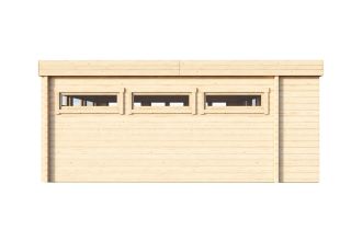 De Hoeve moderne blokhut Ede 44 | 6 m x 6 m 44 mm